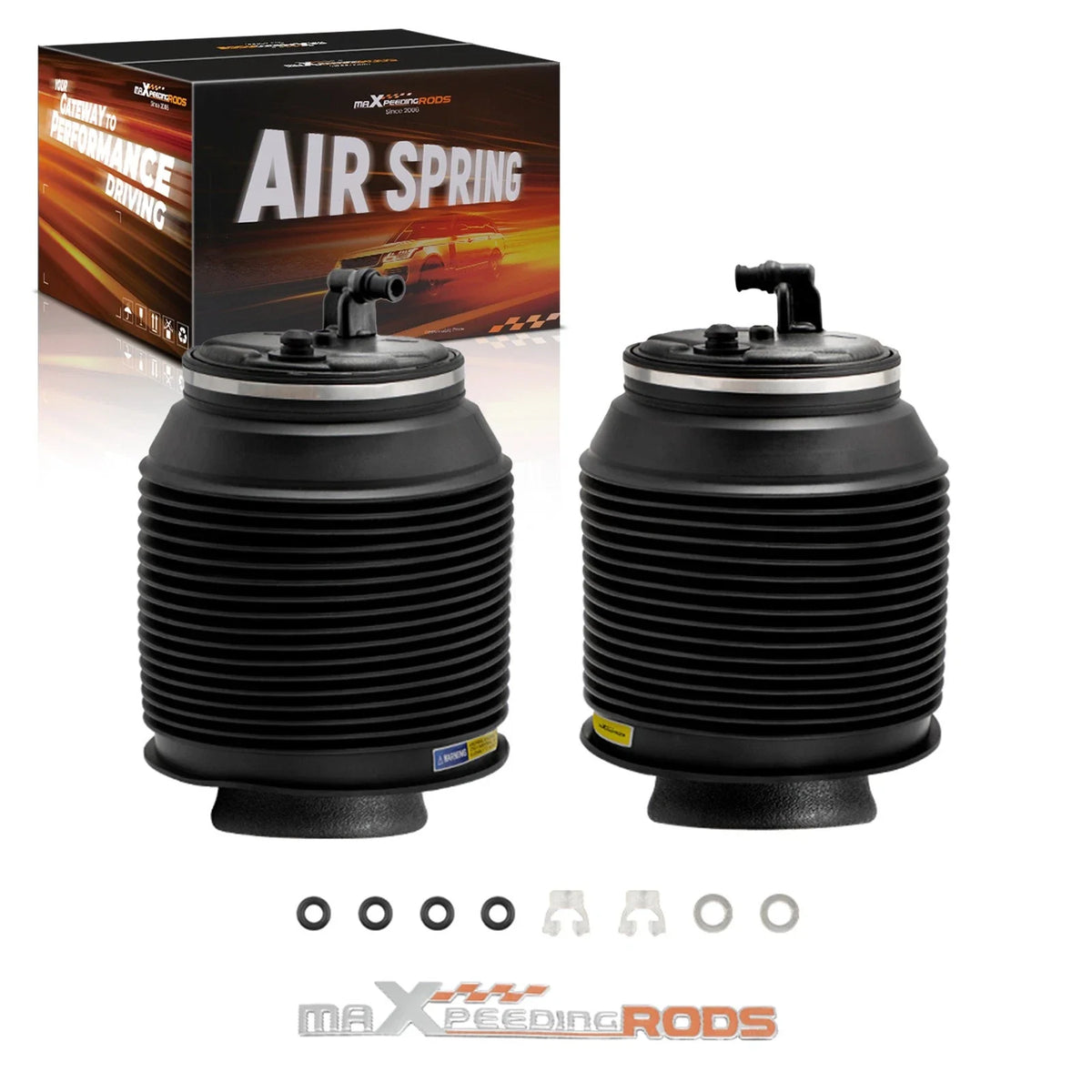 Set of 2 Rear Air Suspension Bags for Lexus GX470 Toyota 4Runner (2003–2009)