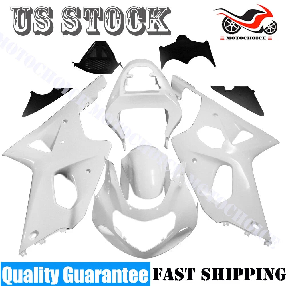 Fairing Kit for Suzuki GSXR1000 (2000–2002) - Unpainted ABS
