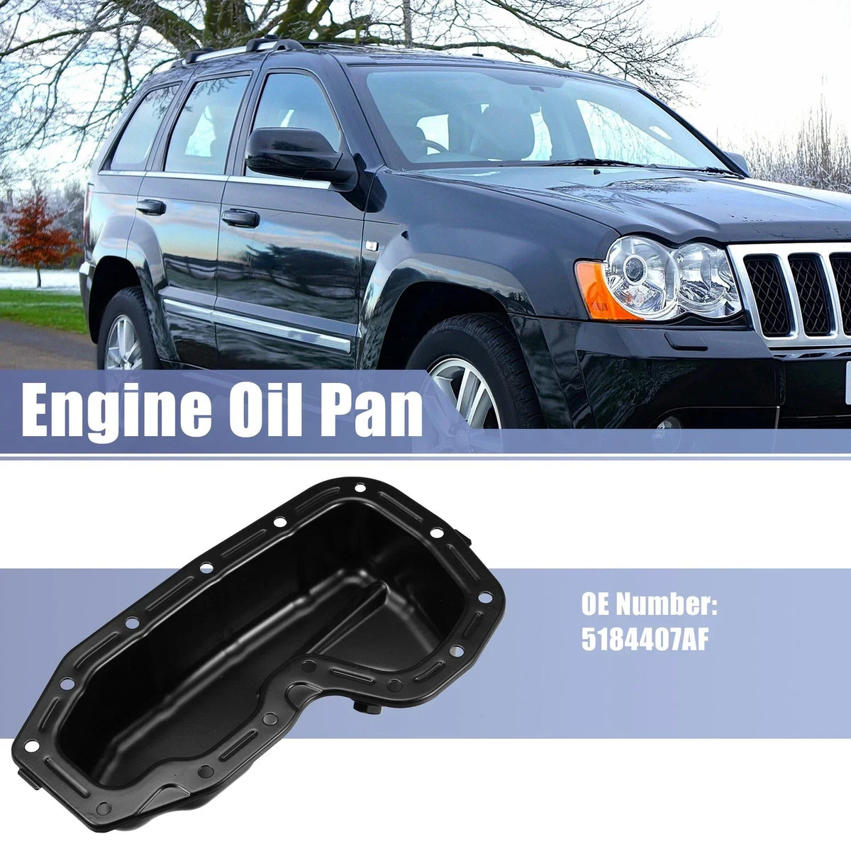 Oil Pan Assembly for Dodge Durango 2011-2023 & Ram 1500 2013-2018