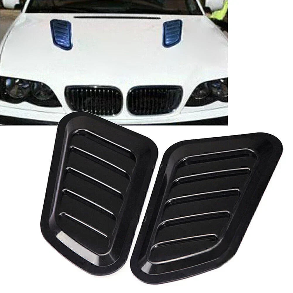 Auto Car Black Air Flow Intake Hood Scoop Vent Cover