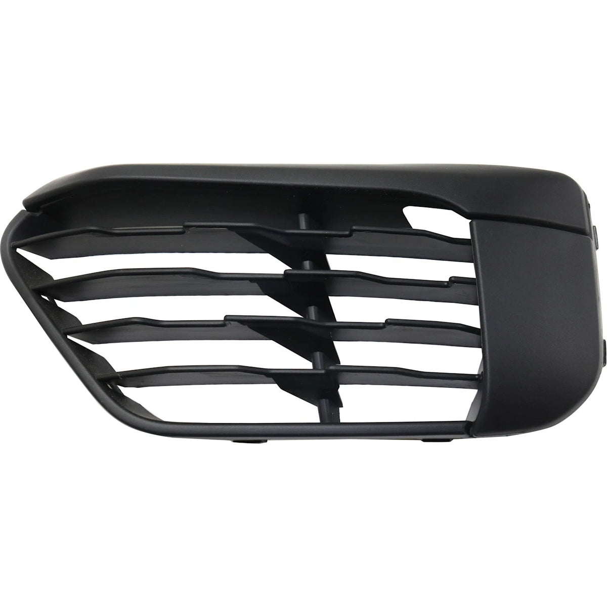Bumper Grilles for BMW X1 (2016–2018) Front Driver Passenger Side Textured Black