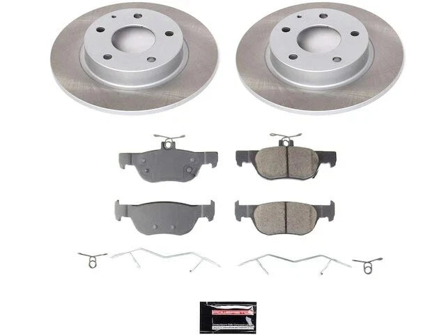 Rear Brake Pad and Rotor Kit for Mazda 3 (2019–2024) BN615KS