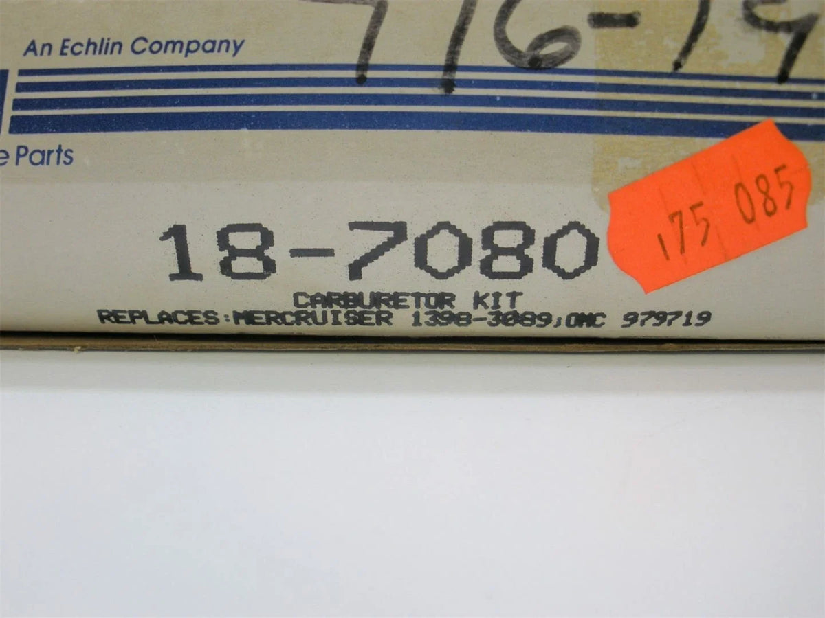 Carburetor Repair Kit for Sierra Mercruiser (18-7080, Replaces 1398-3089)