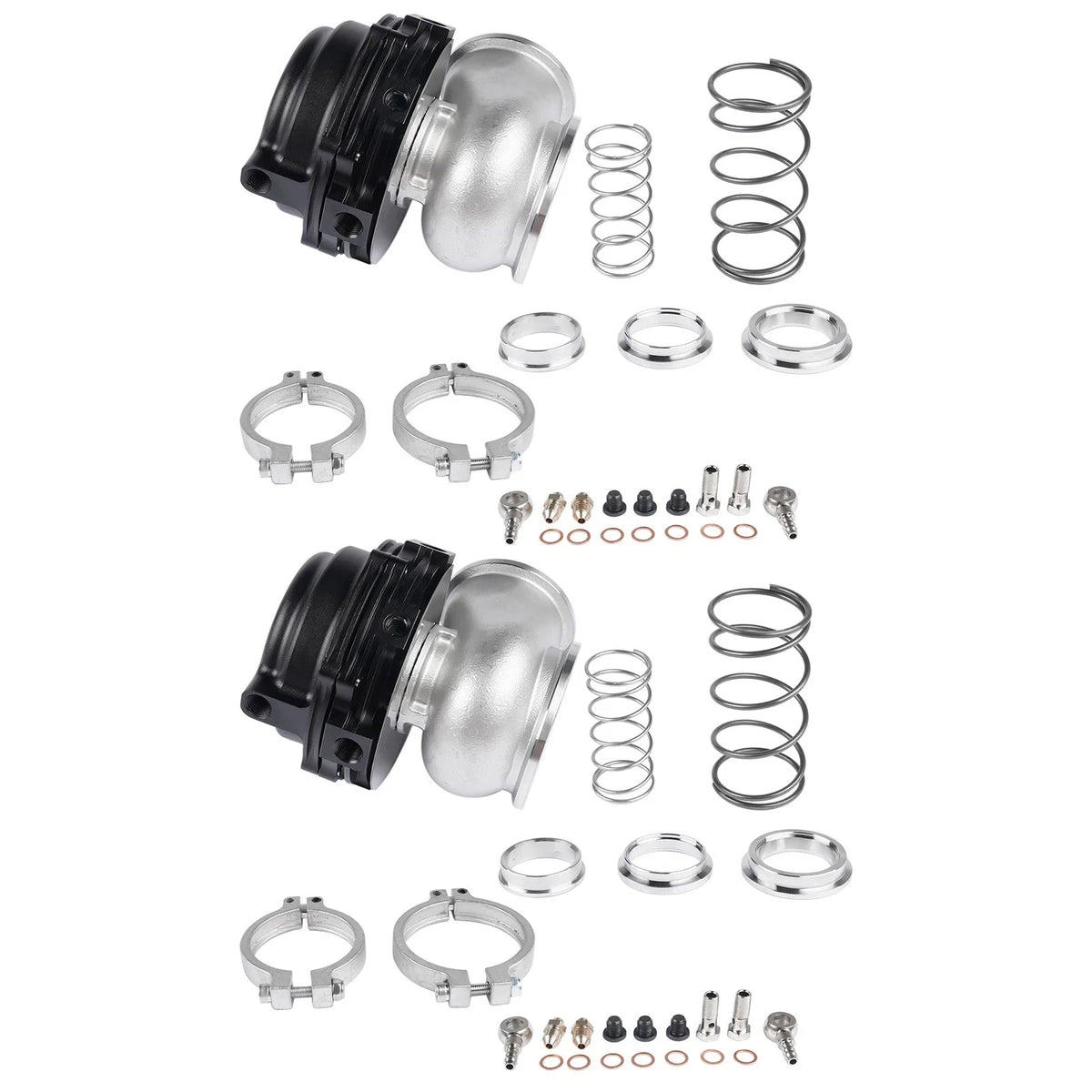 Pair of 44mm External Cooled Wastegates for Universal Turbos