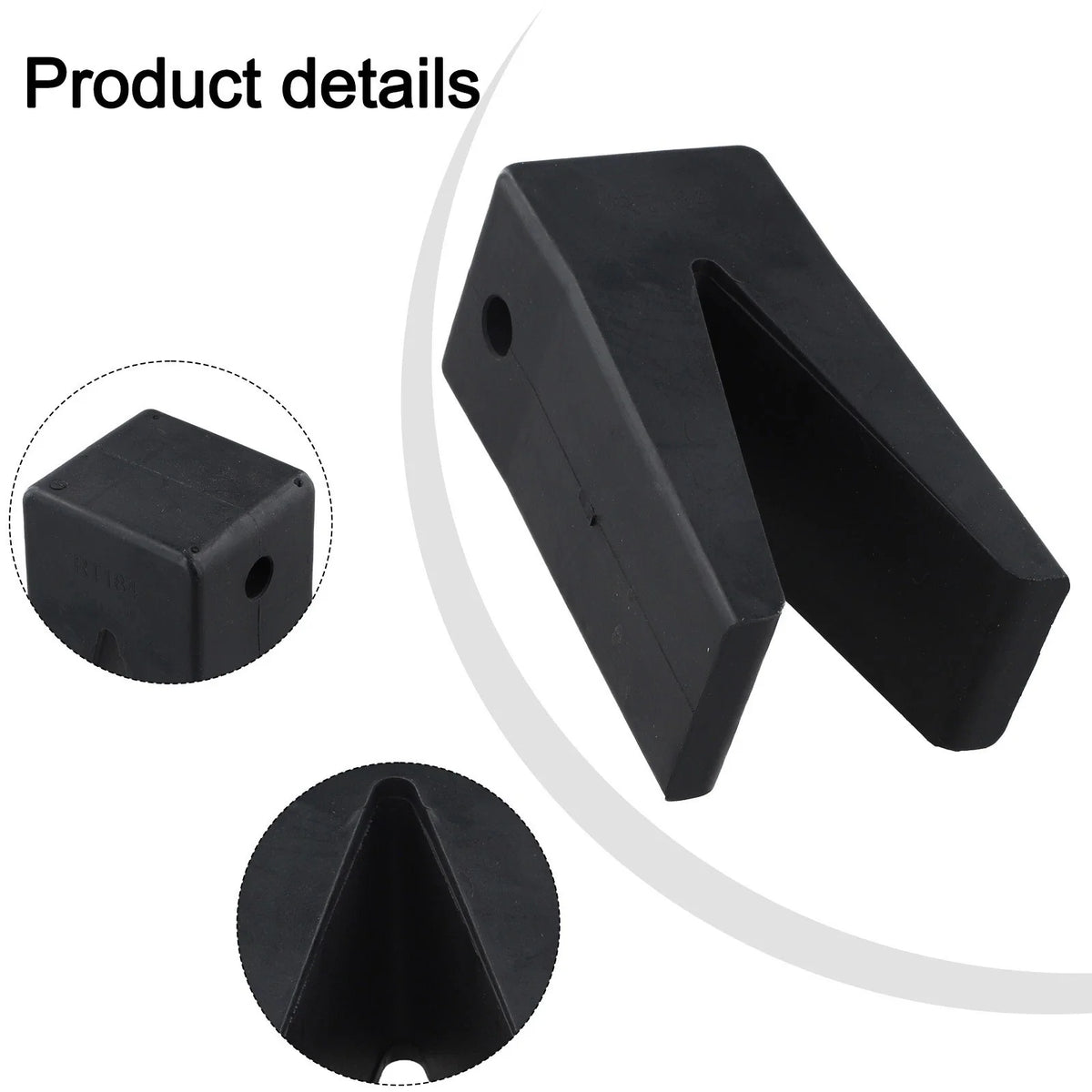1PC V Block Shock Absorbing Solution for Extreme Max Transom Savers