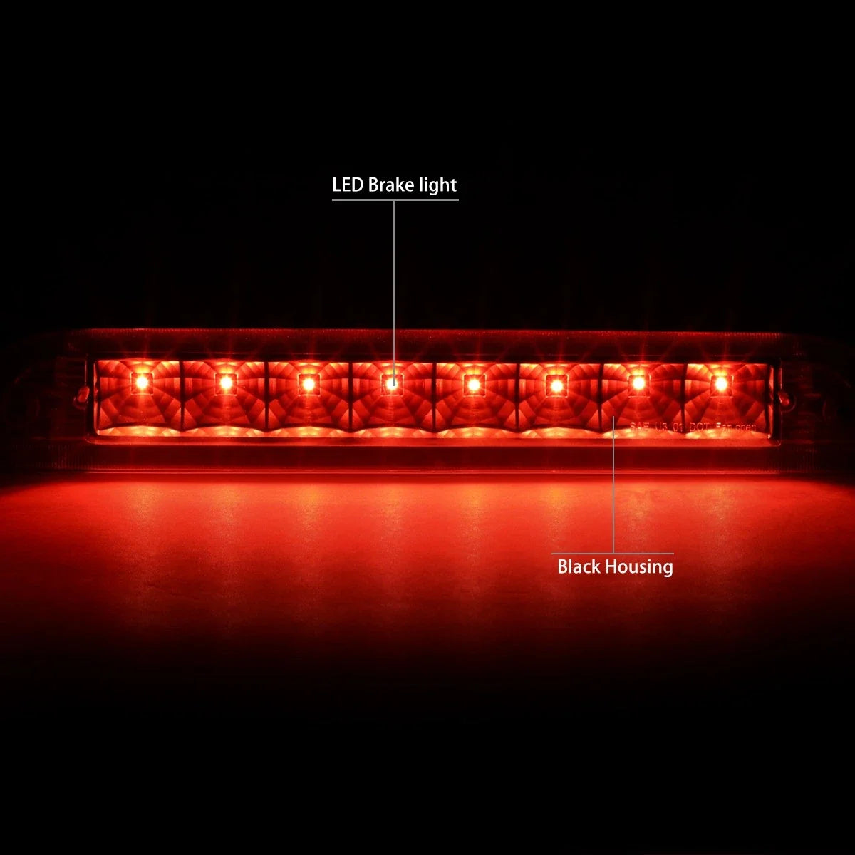 LED Third Tail Brake Light for Ford Escape Mariner (2001–2007)