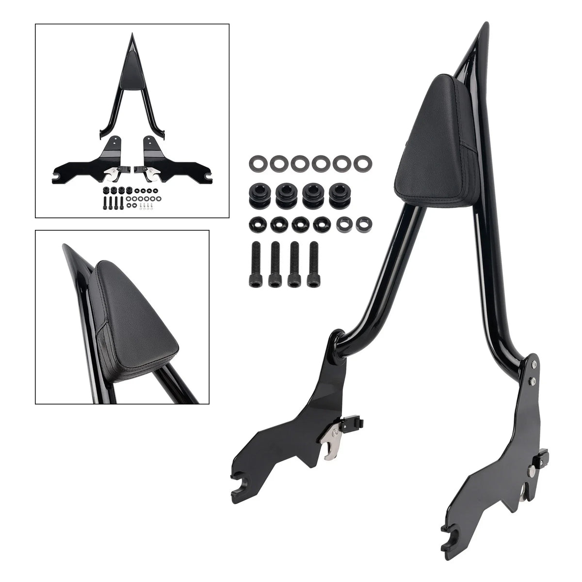 Passenger Sissy Bar Backrest for Softail Fat Bob 114 FXFB FXFBS 2018-2023