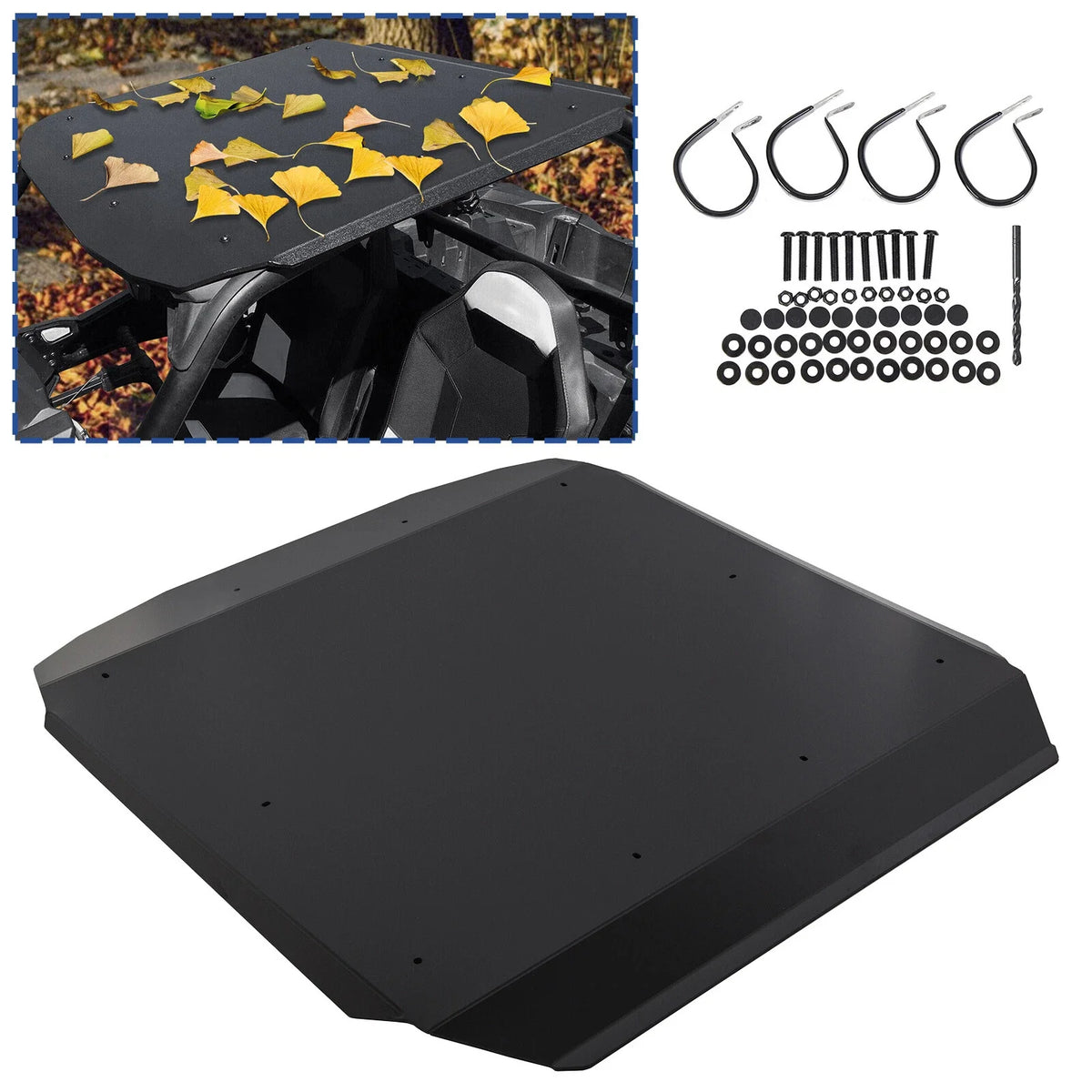 Thick Hard Plastic Roof Top 1/4" for RZR 900 S / RZR S 1000 (2014-2023)