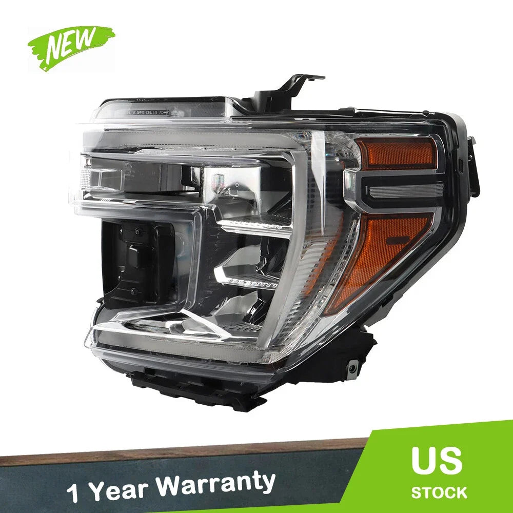 Headlight for GMC Sierra 1500 (2019–2021) Driver LH Side