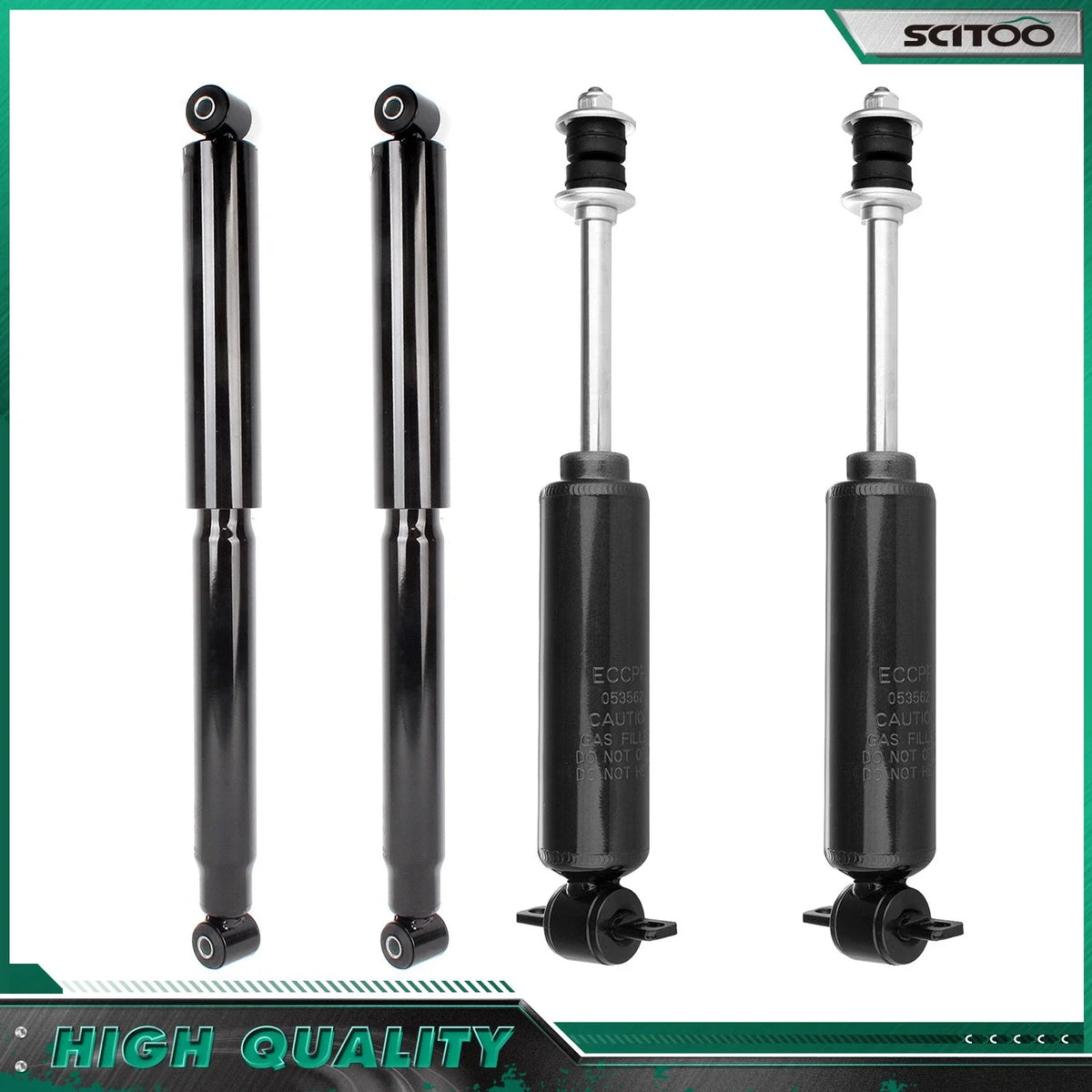 Shocks Struts Set of 4 for 2WD Dodge Dakota Durango 1997-2004