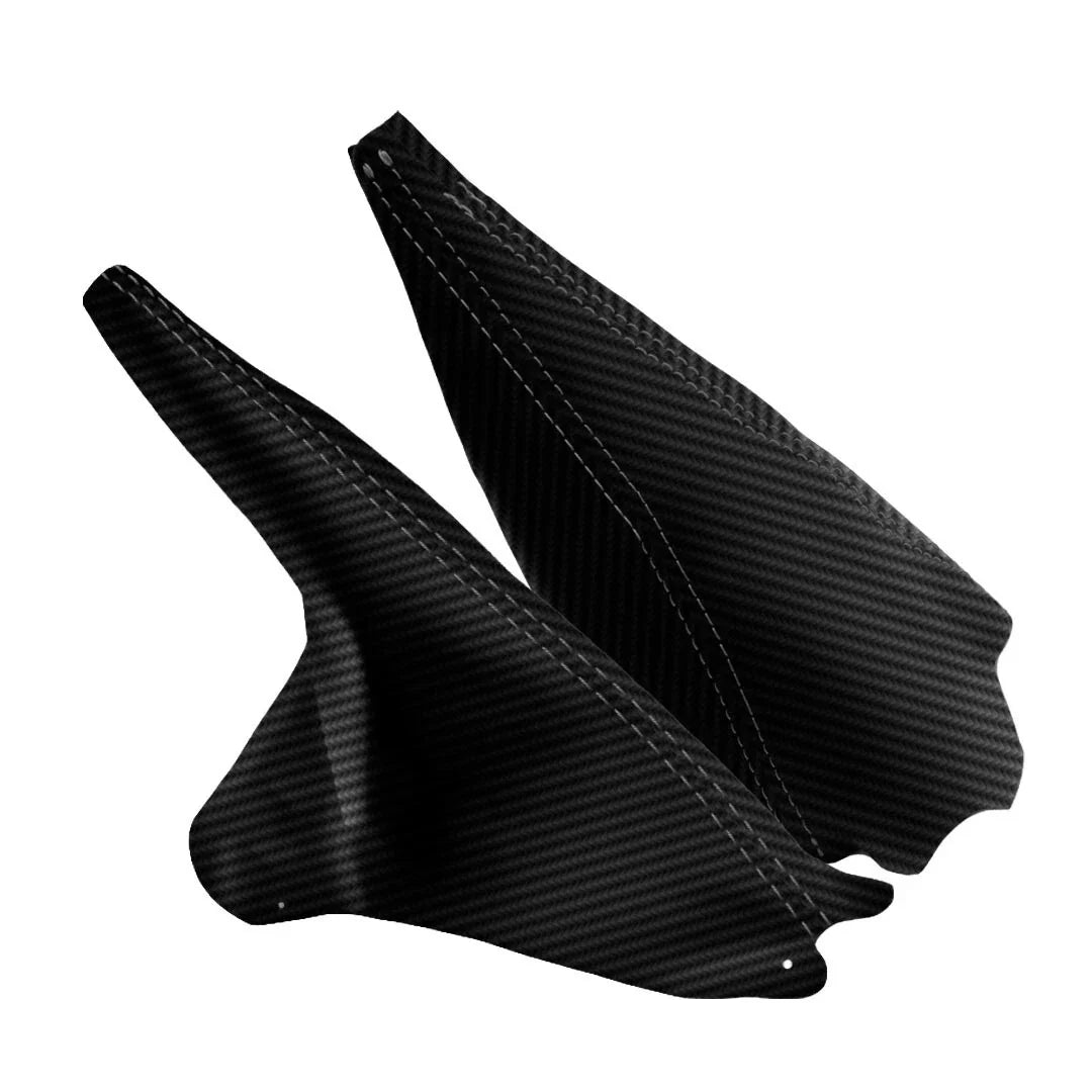 Manual & E Brake Boot Set for Ford Mustang (1994–2004) Carbon Fiber Black