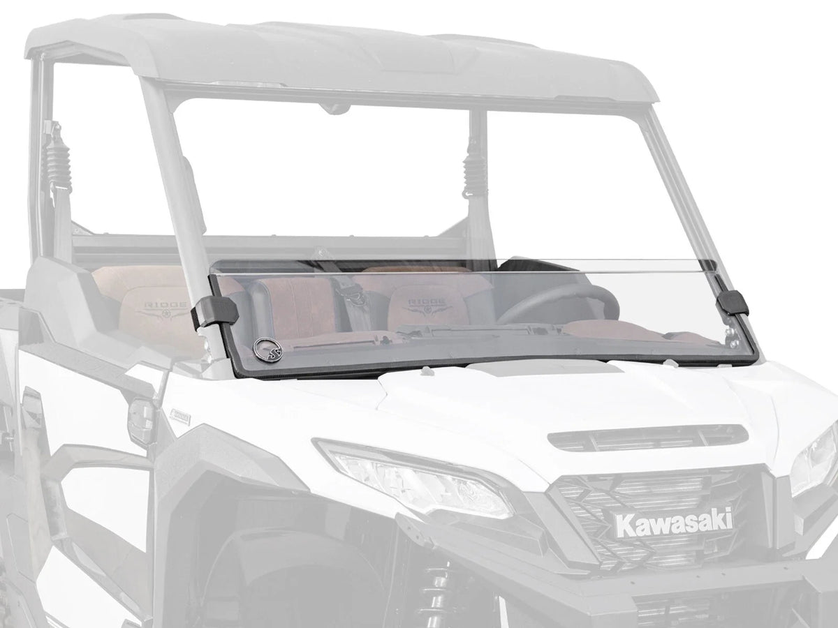 Half Windshield for Ridge by Kawasaki (Fitment Info Inside)