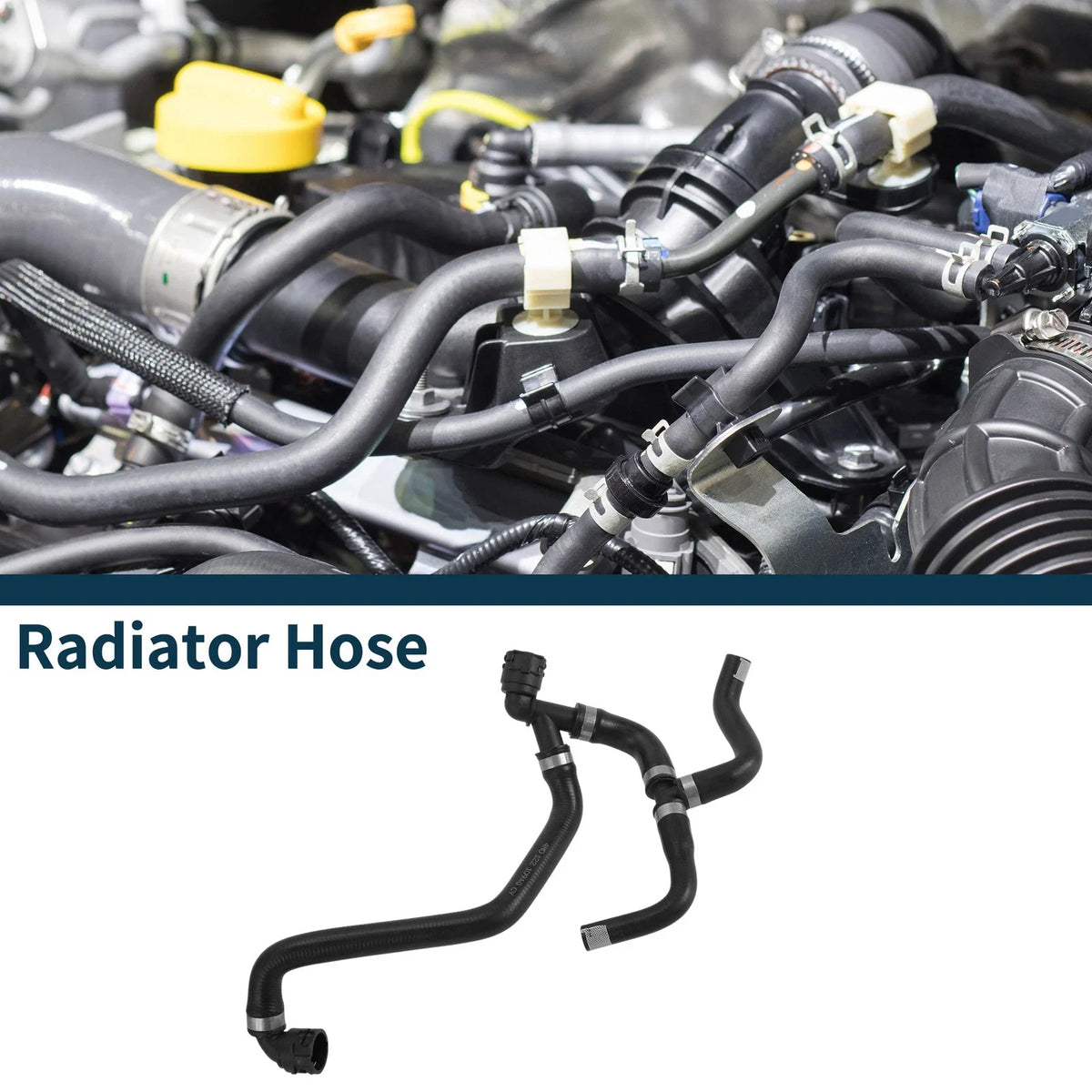 Radiator Hose No. 4M0122109AQ for Audi Q7 (2017–2022)