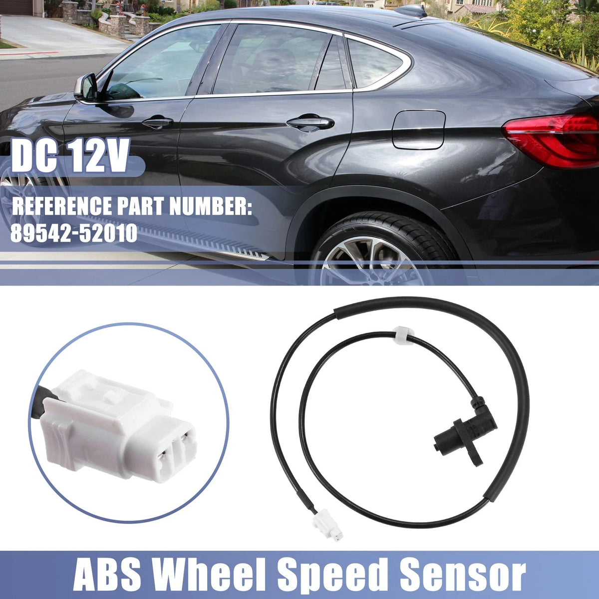 ABS Wheel Speed Sensor Front Right 89542-52010 for Toyota Yaris (1999–2005)