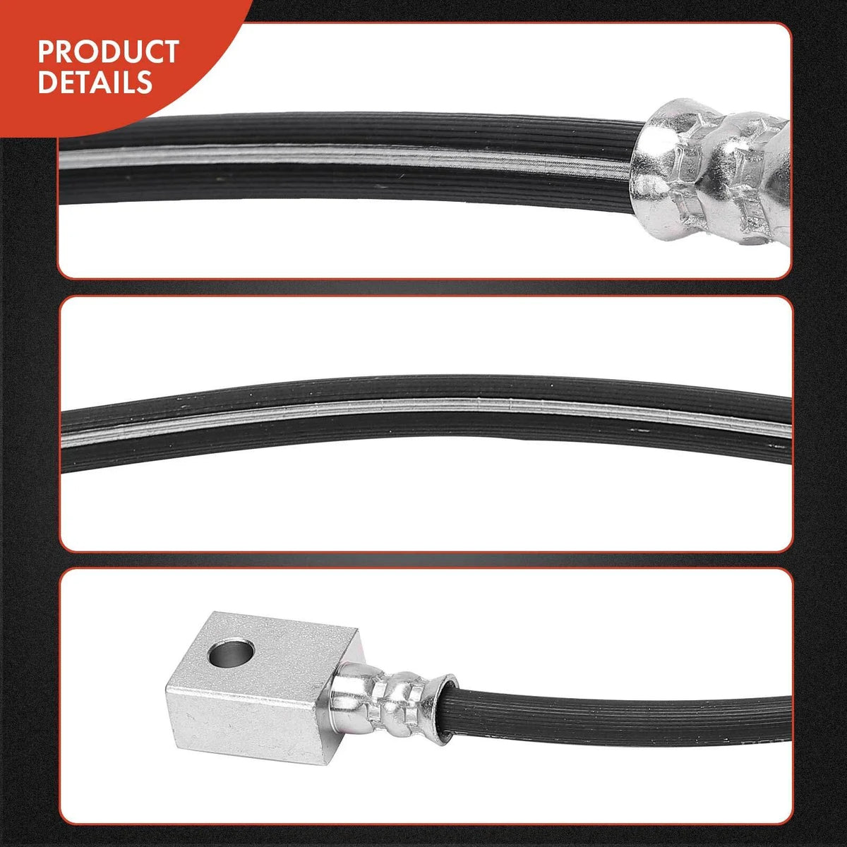 Brake Hydraulic Hose Rear Right for Nissan GT-R (2009–2014)