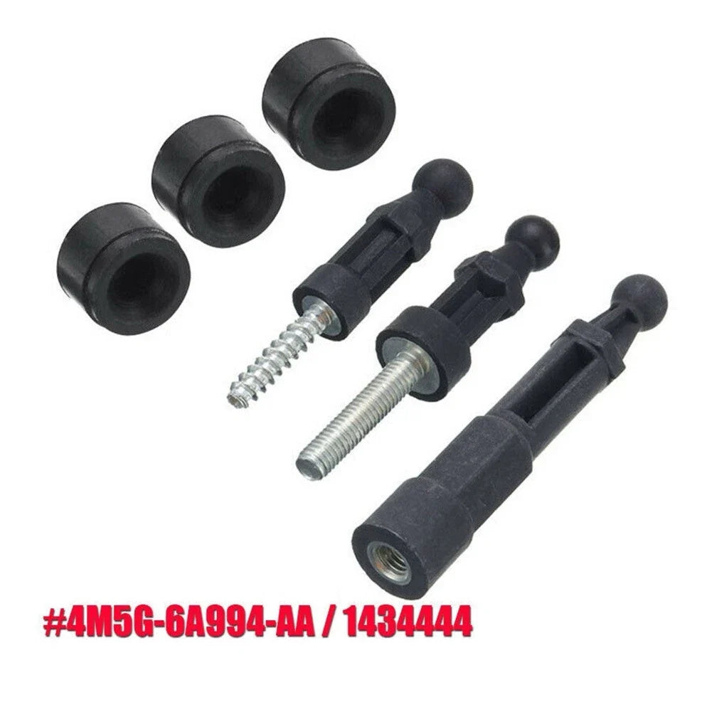 4-Piece Engine Cover Rubber Pads for Ford Focus MK2 2004 to 2011