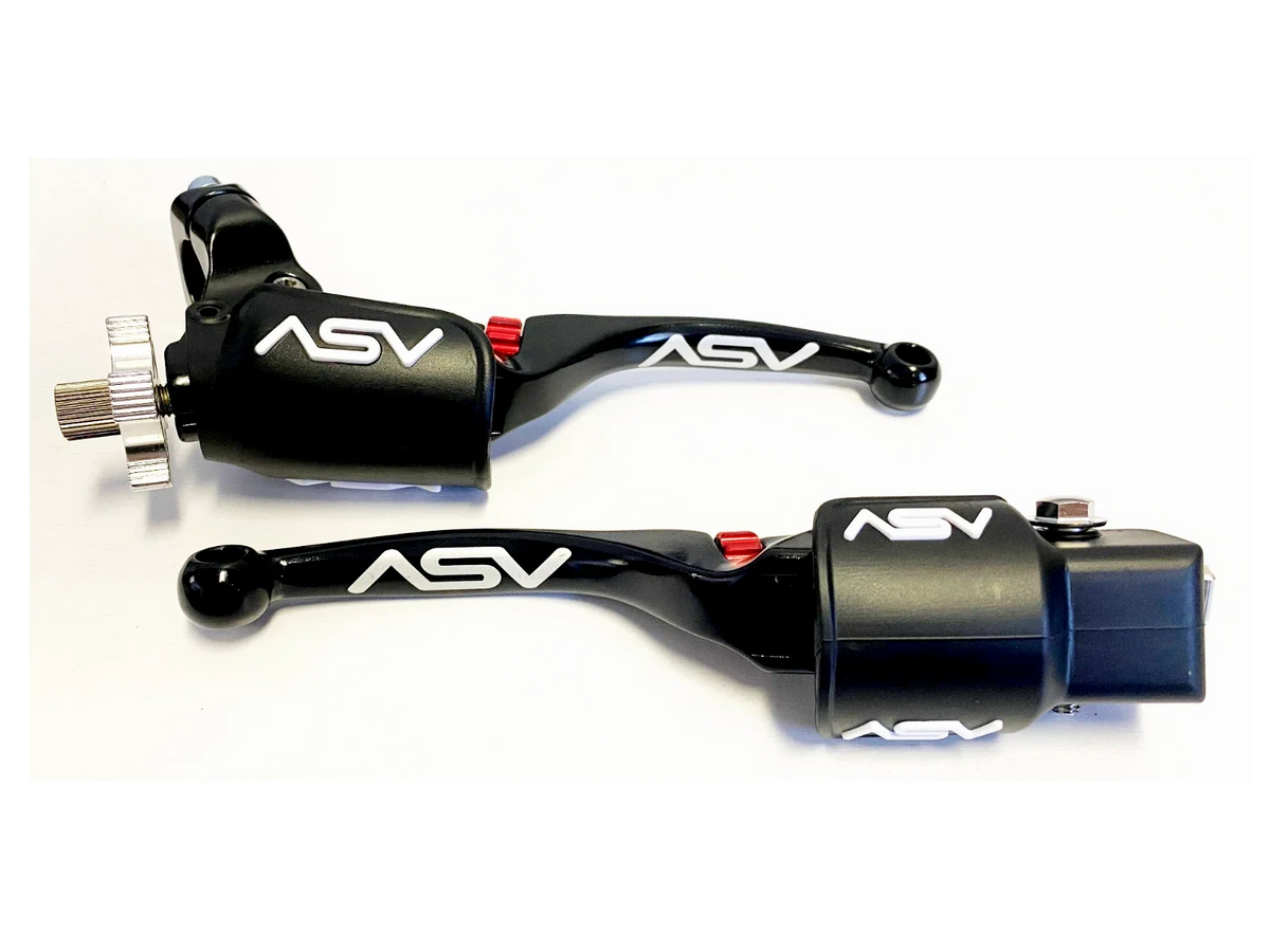 ASV F4 Front Brake Clutch Perch Levers Set of 2 for Honda TRX 700XX (2008–2010)