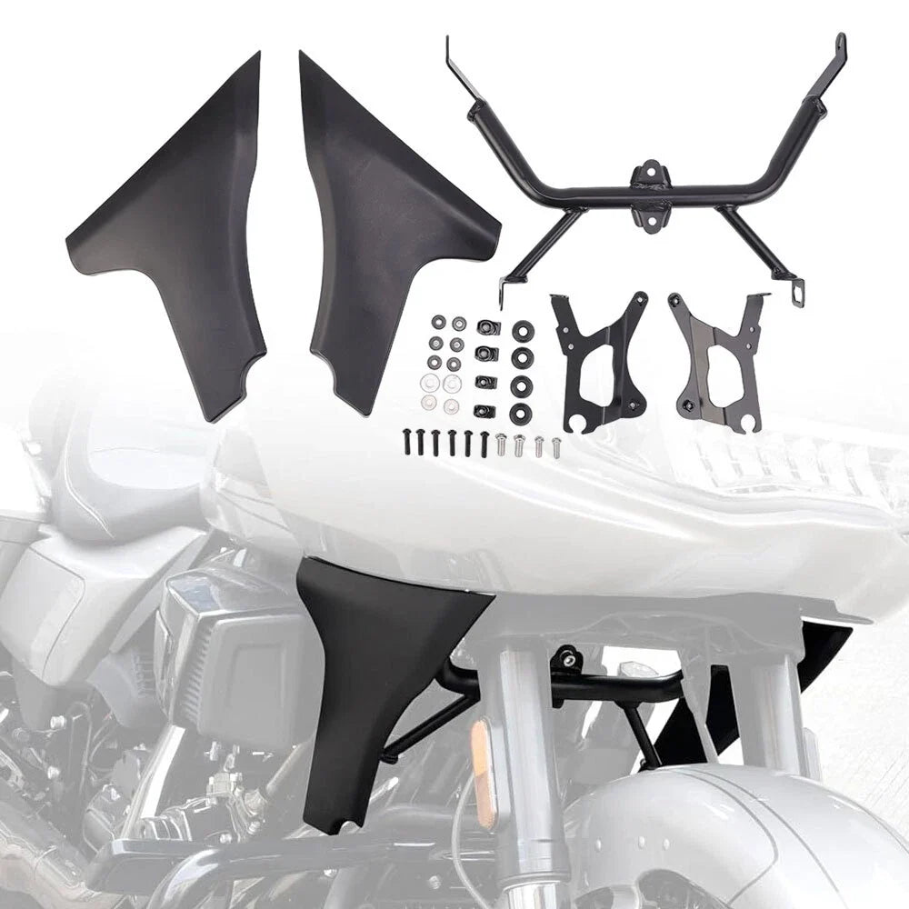 Side Fairing Panel Support with Bracket Kit for CVO Road Glide 2024-UP