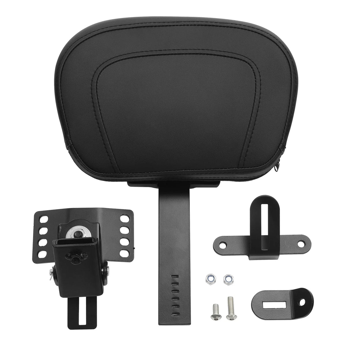 Driver Backrest Adjustable for Harley Touring 1997–2023, One-Piece Slotted