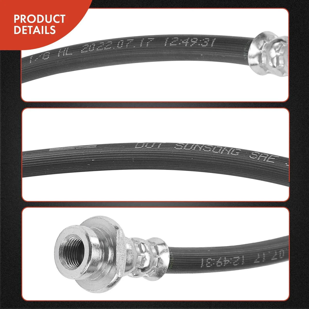 Brake Hydraulic Hose Rear Center for Nissan Pathfinder 1996-2004