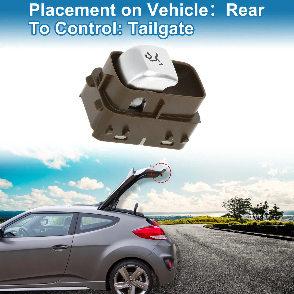 Trunk Release Switch Compatible with Mercedes-Benz C200 E200 G500 01-10
