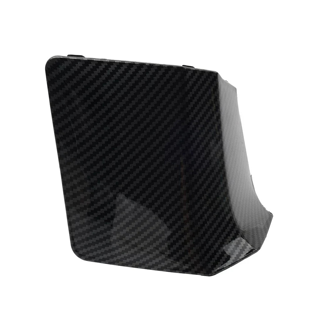 Tow Hook Cover for Front Bumper - Carbon Black - Subaru WRX 2010-2014