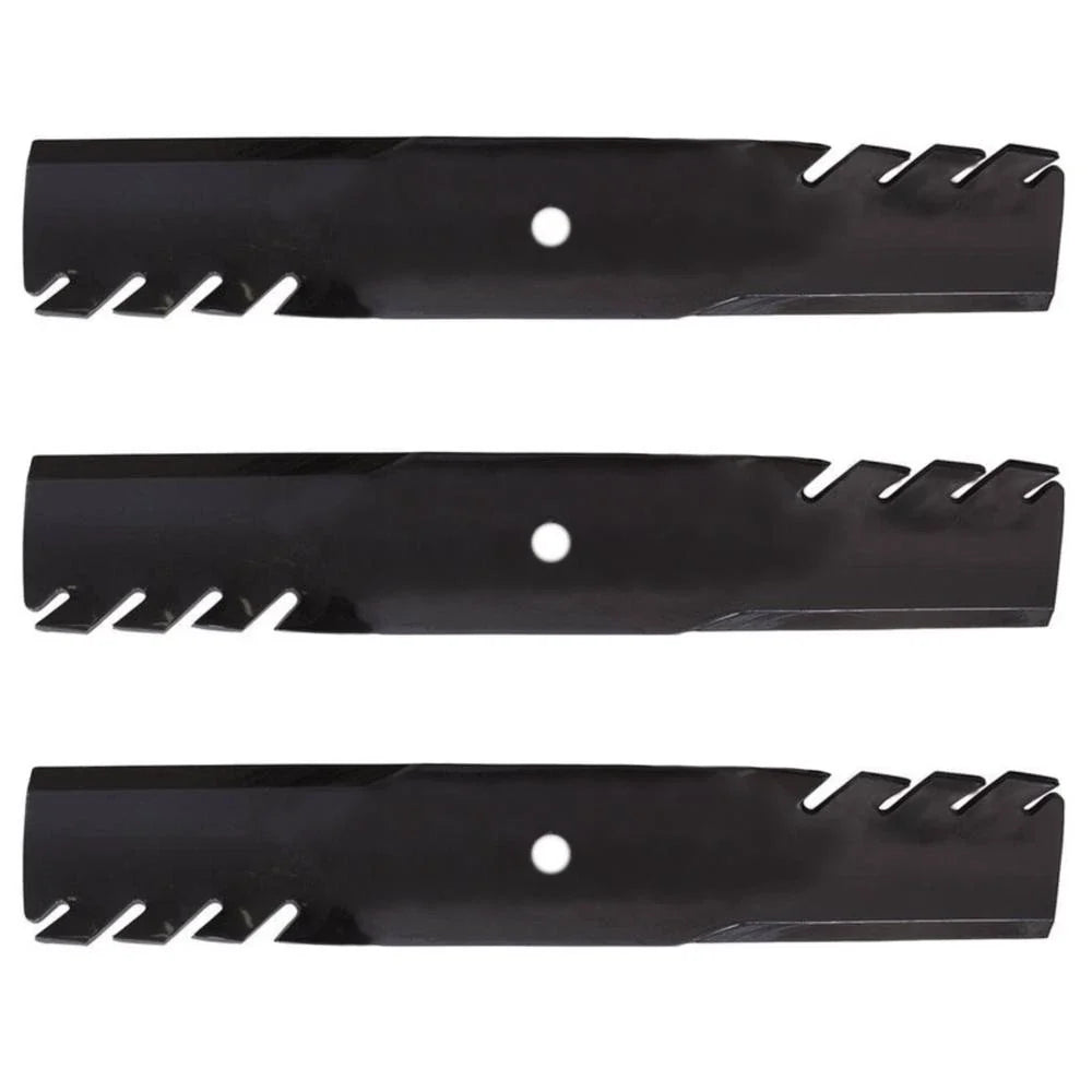 Set of 3 Mulcher 3-N-1 Hi-Lift Blades for Toro 718Z (1996–2003)