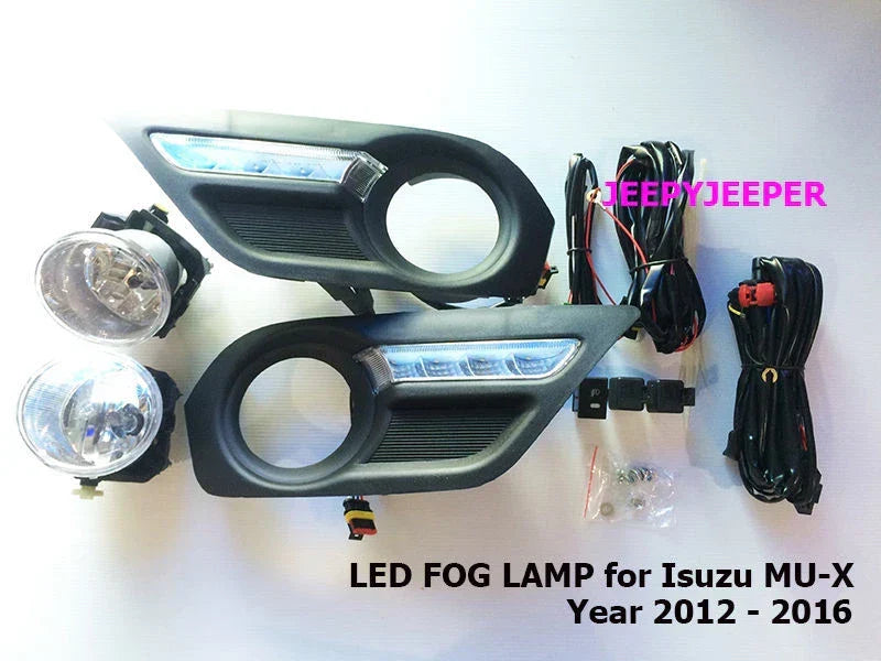 Fog Lamp Set LED for Isuzu MU-X SUV (2012-2017)