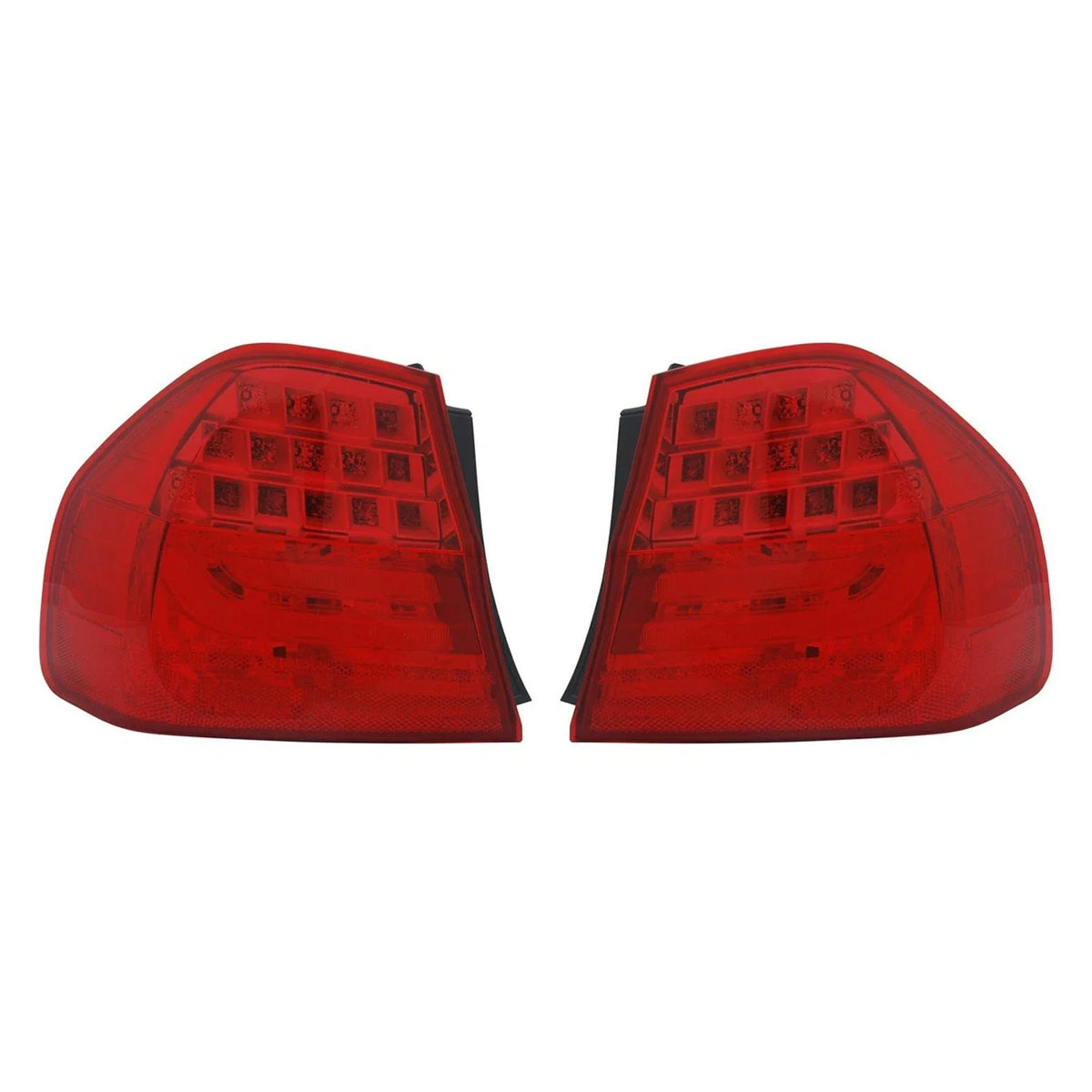 Set of 2 TYC Outer Tail Light Lamp Assemblies for BMW E90 3-Series M3