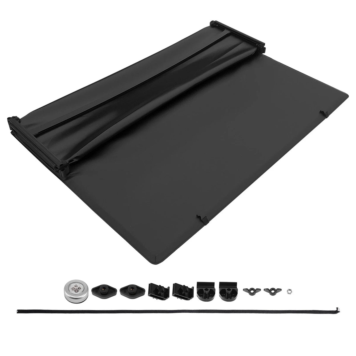 6.5FT Soft Tonneau Cover for 2014-2018 Chevrolet Silverado / GMC Sierra 1500