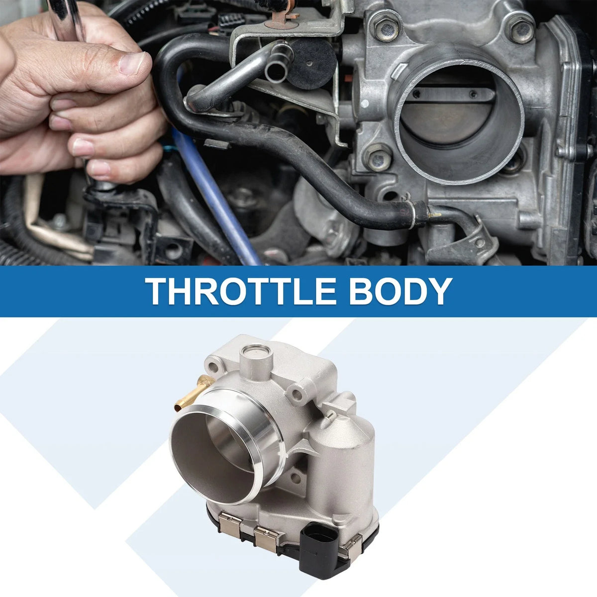 Throttle Body for Audi TT Quattro (2000–2006) | VW 06A133062BD/06A133062C
