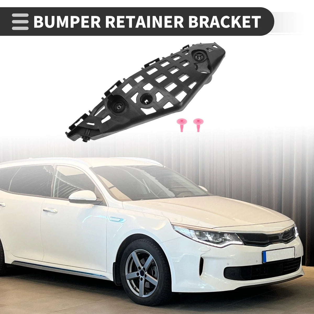 Right Front Bumper Retainer Bracket No. 521450E130 for Toyota Highlander (2001–2007)