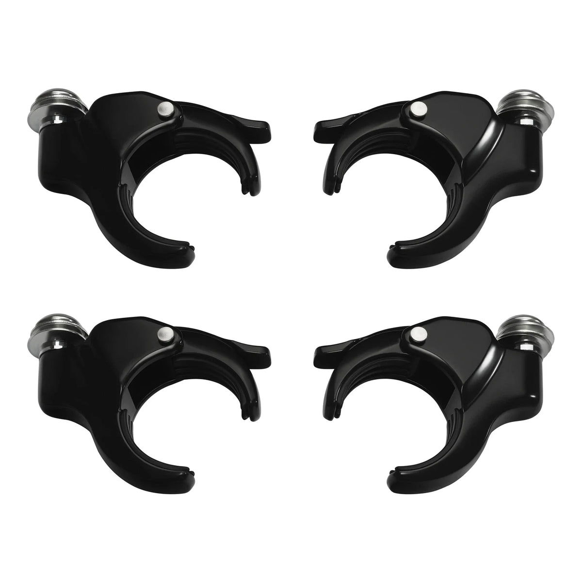 4 Windshield Clamps for Harley FXBB Street Bob (2018-2024)