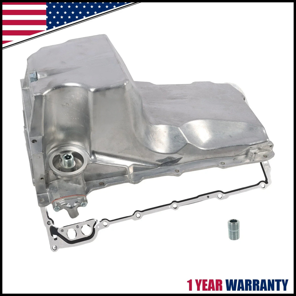 Oil Pan Assembly with Gasket for Chevrolet Silverado 1500 2500 2000-2023