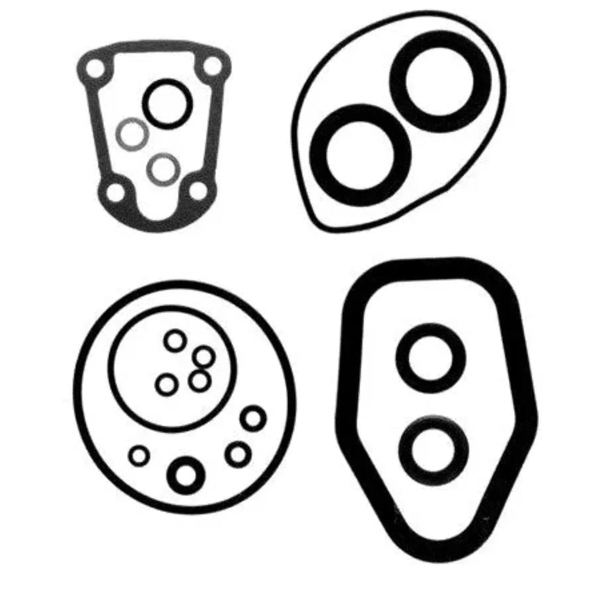 Gearcase Seal Kit for OMC Johnson Evinrude 3 Cyl (Repl 0396349, 18-2660)