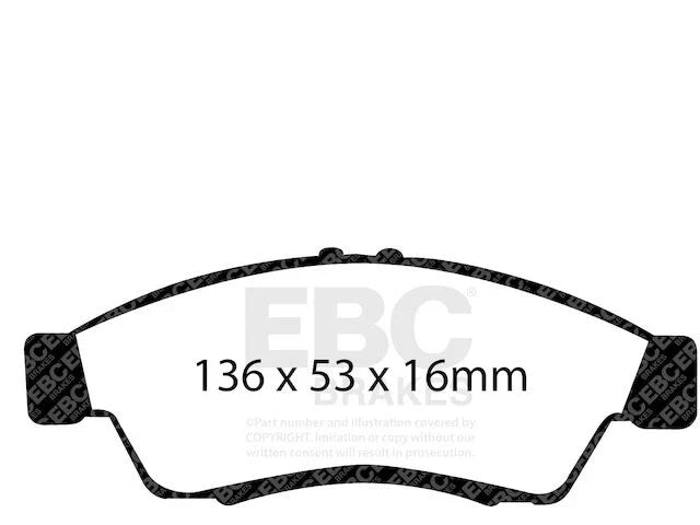 Front Brake Pads SZ116RF for Suzuki Aerio (2006–2007)