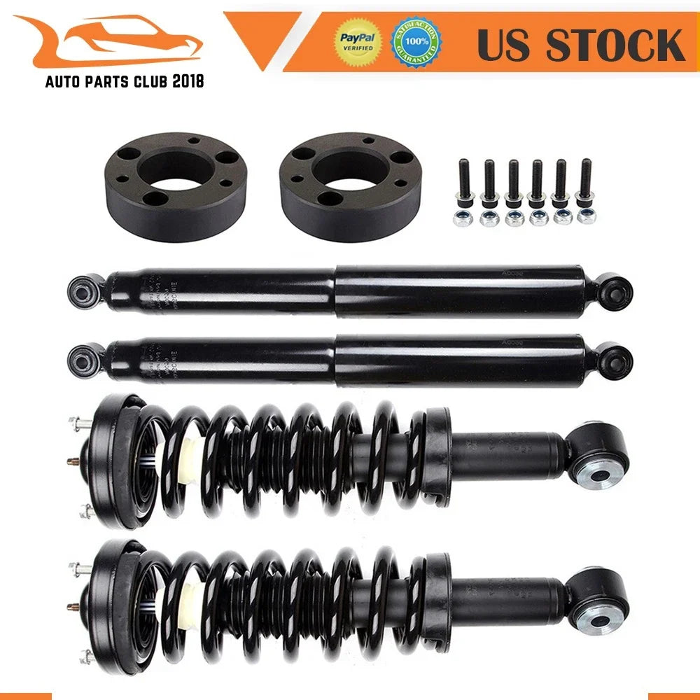 2.5" Leveling Kit with Struts and Rear Shocks for 2004-2008 Ford F-150