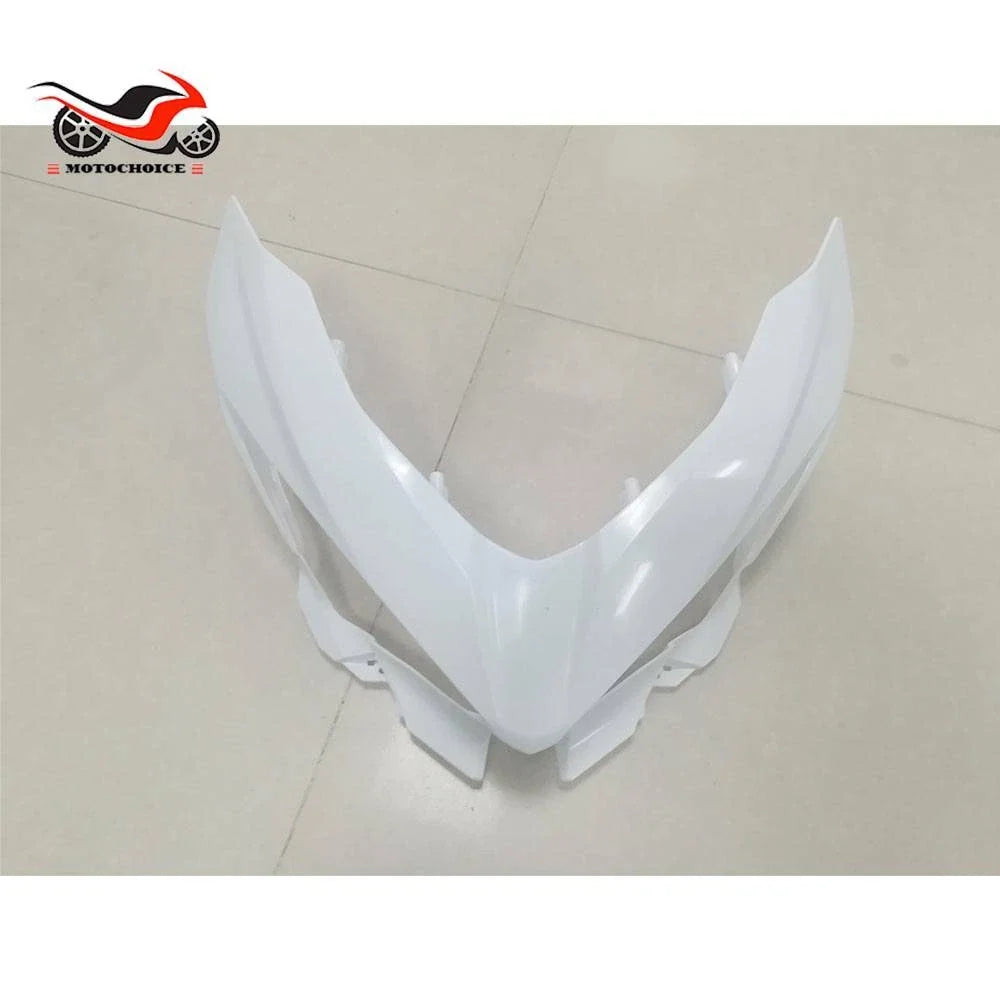 Unpainted ABS Front Upper Cowl Nose Fairing for Kawasaki Ninja 400