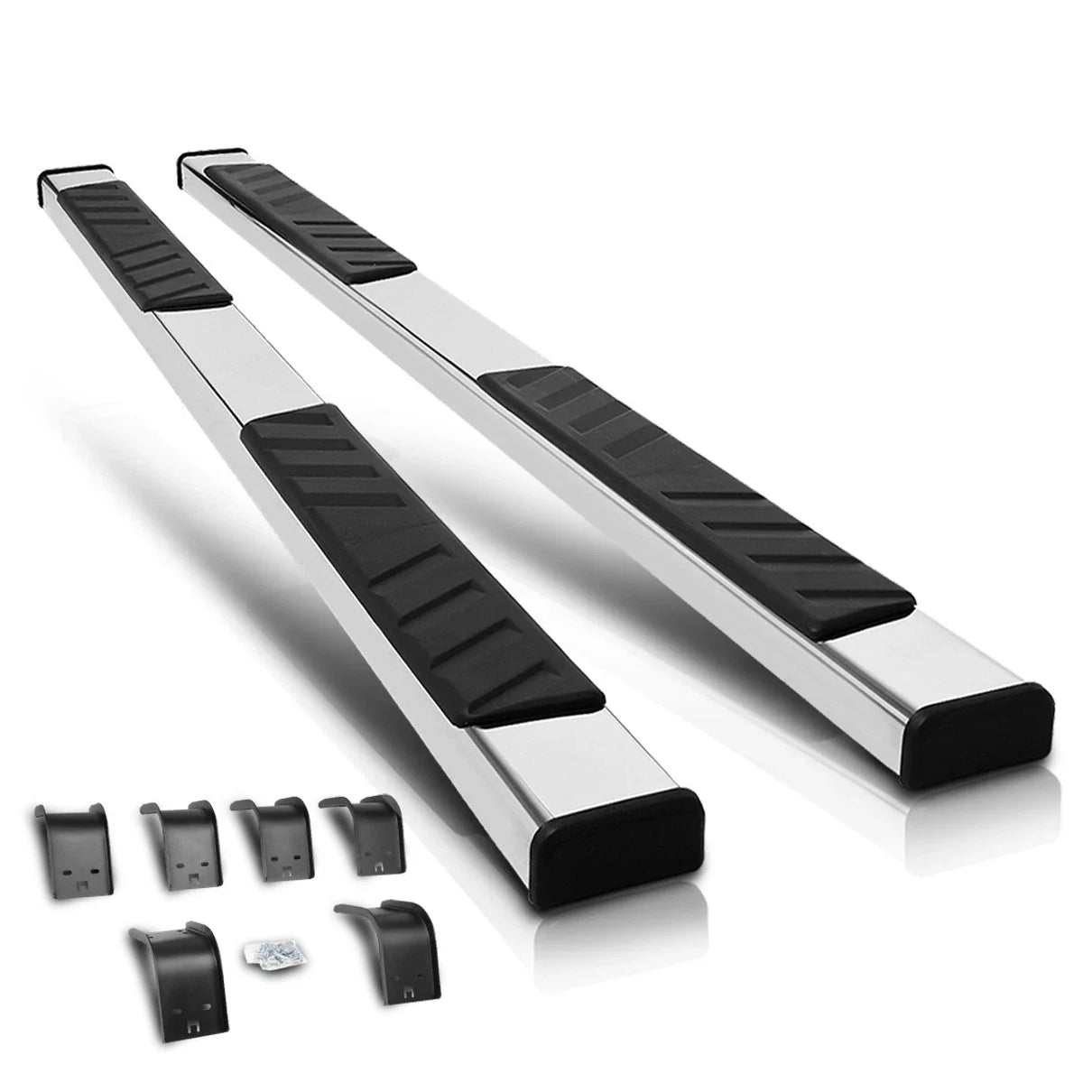 Set of 2 Side Step Nerf Bars for RAM 1500 Extended Quad Cab (2009–2024)