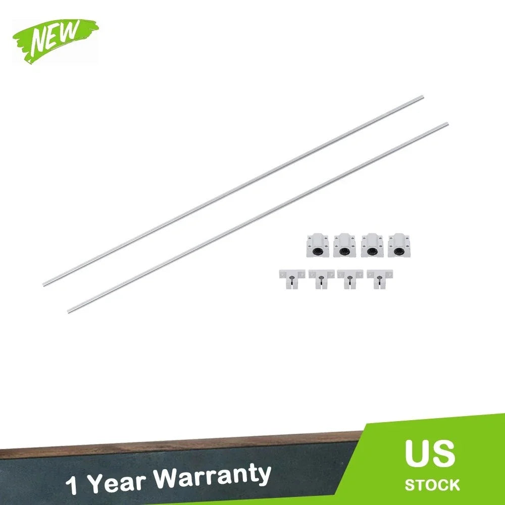 Set of 2 Linear Rail Shaft Guides