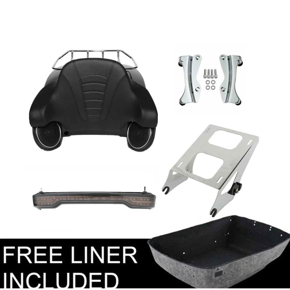 Tail Light Speakers LED for Harley Street Glide, Electra Glide 2014-2025