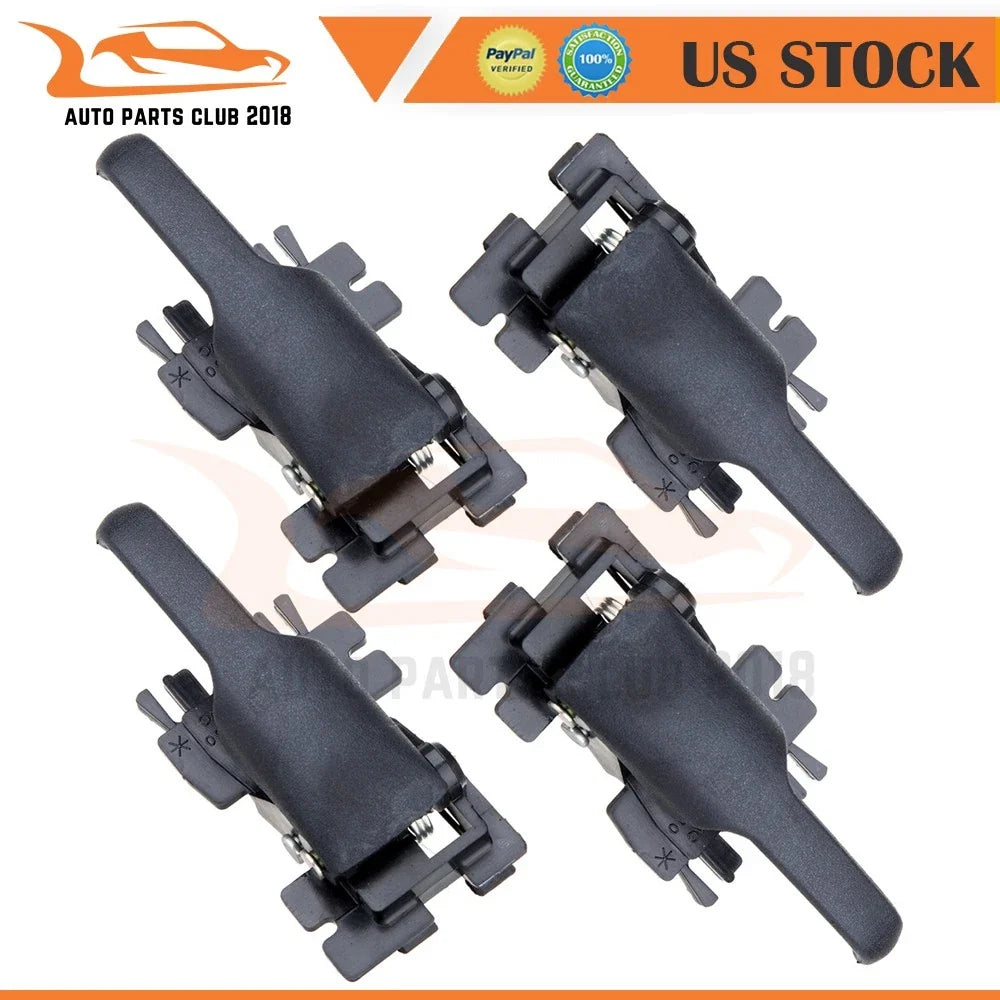 Set of 4 Door Handles for Ford Mercury Black Interior