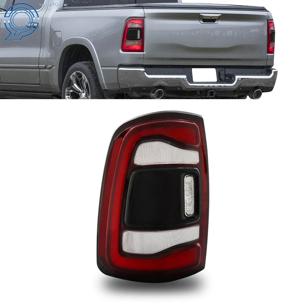Black Tail Light for Dodge Ram 2500 (2019–2022) LED Rear Left Side