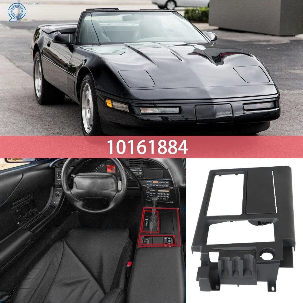 6 Speed Manual Shift Plate - Black Rubber for 1994-1996 Corvette C4