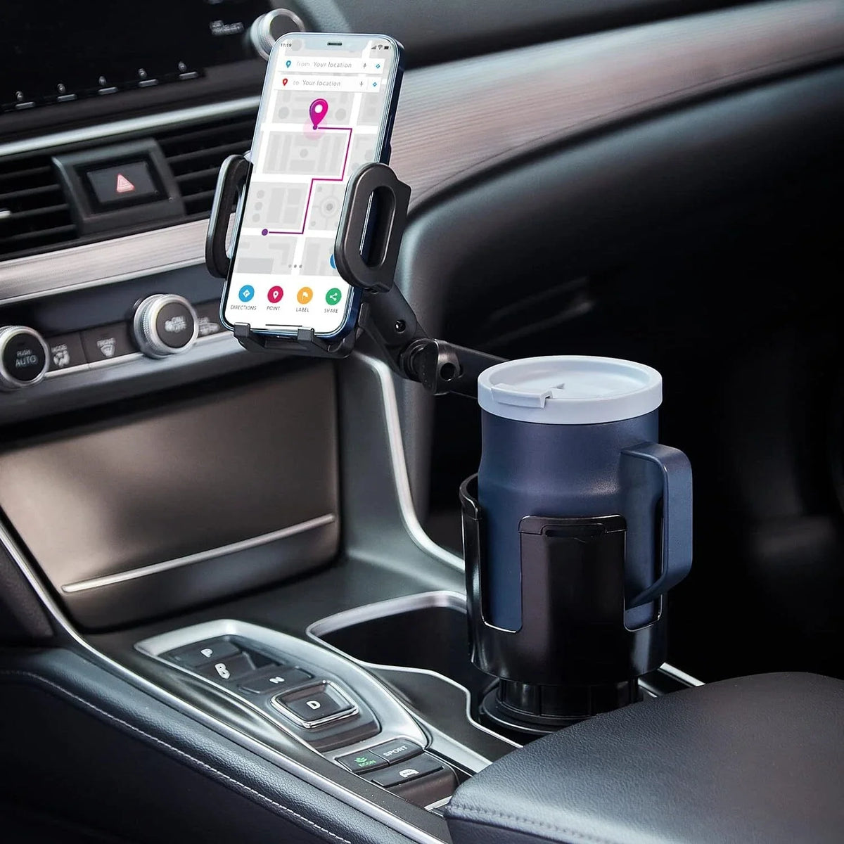 2X Cup Holder Expander for Universal Fit (2010–2023)
