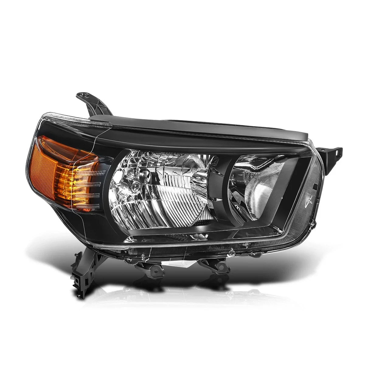 Passenger Side Headlight for Toyota 4Runner (2010–2013) - Black