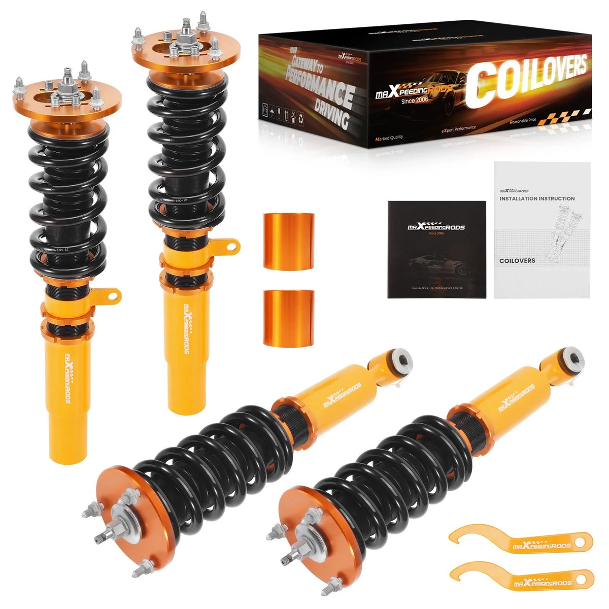 Lowering Coilover Kit 24 Level for BMW 5 Series E39 (1996-2003)