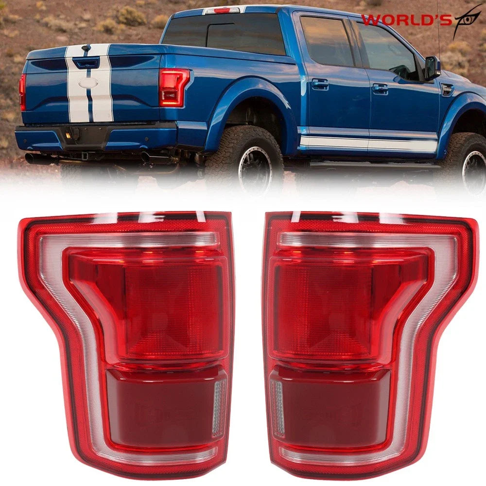 2X Rear LED Blind Spot Tail Lights for Ford F150 (2015–2017)
