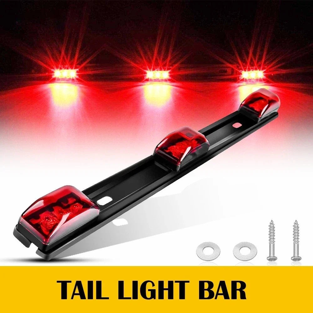 4-Piece LED ID Light Bars (14 Inch) for Trailer, Boat, Truck