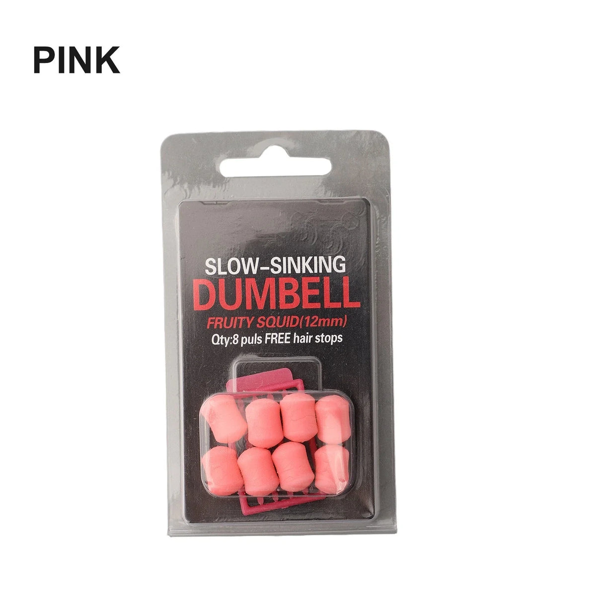 8pcs 12mm Carp Slow Sinking Flavour Fake Baits Dumbells